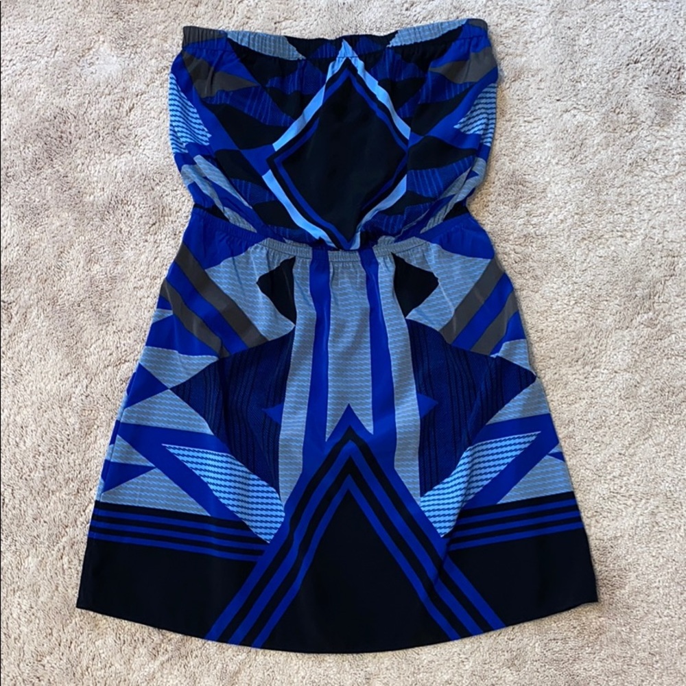 Express strapless dress